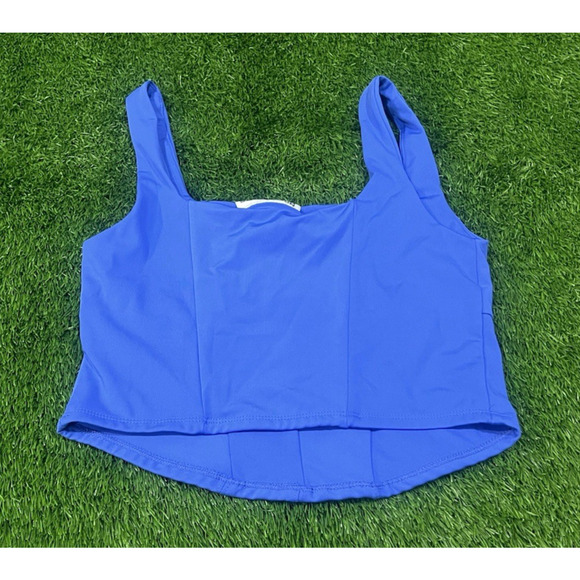 No Boundaries Lot of 2 Women's Square Neck Lined Corset Top Medium - Picture 3 of 9